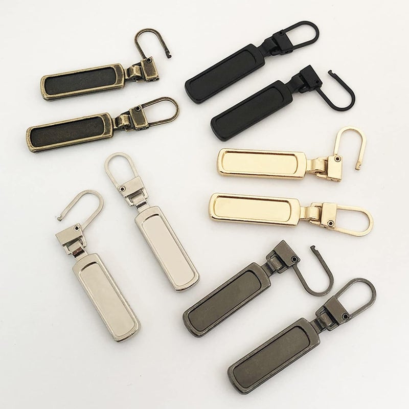 Mizeer Zipper Pull Replacement for Small Holes Zipper, Detachable Zipper Tab Repair for Clothing Jackets Boots - Image 4